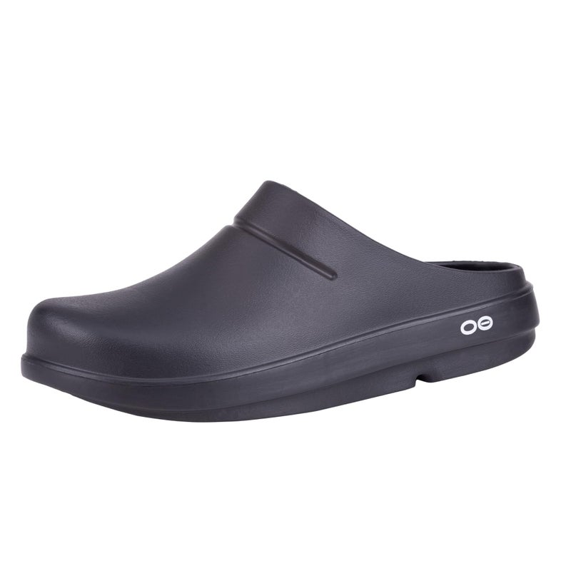 OOFOS OOcloog Recovery Clog, Black - Womenâ€™s Size 10, Menâ€™s Size 8 - Image 1